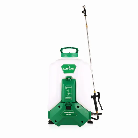 Rainmaker 16 Liter Agricultural Rechargeable Knapsack Electric Power Sprayer Garden Plastic Backpack Portable Battery Sprayer