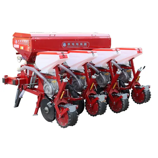 Four-Row No-Tillage Corn Planter with Pneumatic Seeder Function
