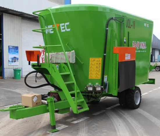 3-60m3 Customizable Traction Animal Feed Mixer Vertical Tmr Feed Mixers Suitable for Dairy Farms