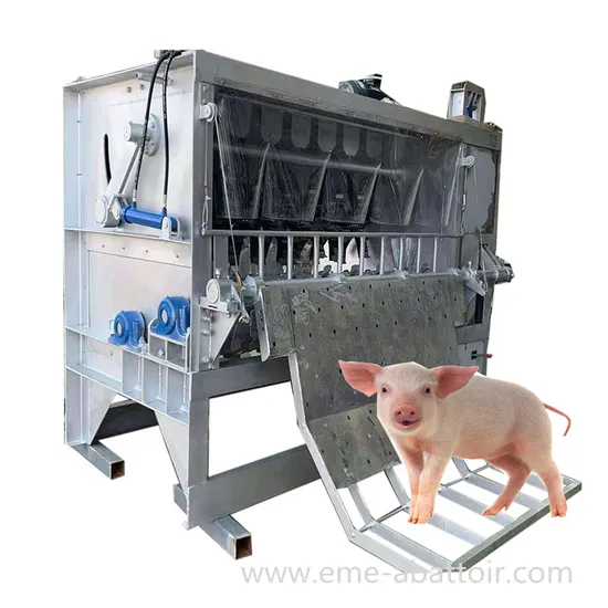 50-300 Pigs Agricultural Slaughterhouse Equipment Pig Slaughter Machine Killing Meat Processing Machinery Dehairing Machine for Abattoir Machinery