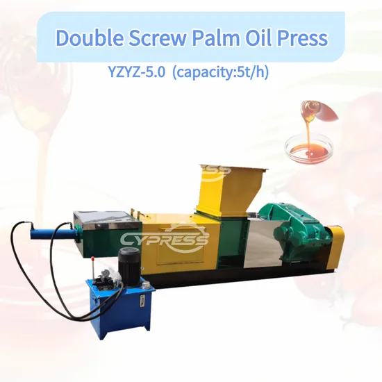 Double Screw Palm Oil Press Palm Oil Plant Palm Oil Mill Machinery Palm Oil Processing Machine in Nigeria