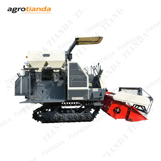 4lz-6.0 1.6m3 Grain Tank Small Rice Harvester Machine for Farmer Cheap Agricultural Machinery Mini Harvester