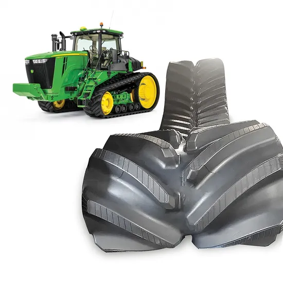 18′′ 25′′ 30′′ 36′′ Rubber Track 635mm 762mm 915mm Rubber Crawler Rubber Track for John Deere Case Ih Claas New Holland Acgo Tractors Combine Harvesters