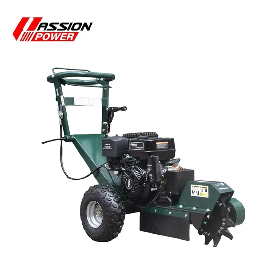 High Quality 15HP Gasoline Powered Forestry Machinery Professional Mini Wood Stump Grinder Tree Stump Grinder