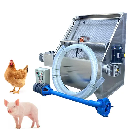 Hot Sale Solid Liquid Separator for Chicken Cow Pig Dung Manure