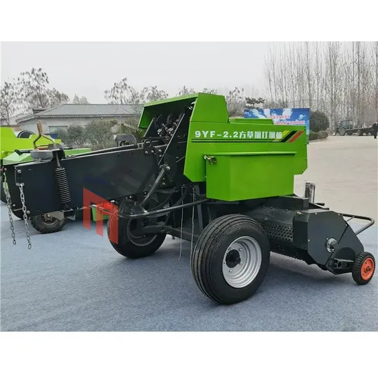 Mini Square Round Hay Baler Grass Corn Silage Straw Packing Baling Press Crush Farm Agricultural Tractor Towable Hay Baler Machine Price