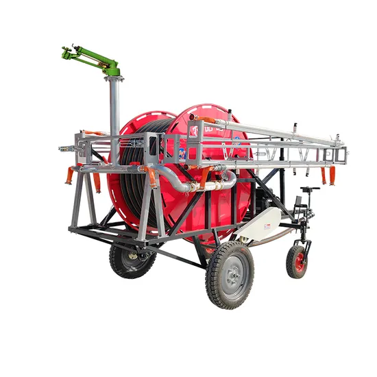 Electrically Driven Sprinkler Irrigation Hose-Reel Sprinkler Equipment for Small Fields
