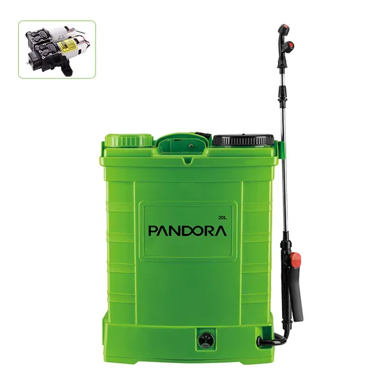 Pandora Agriculture China Factory 20L Double Pump Battery Operated Knapsack Electric Sprayer