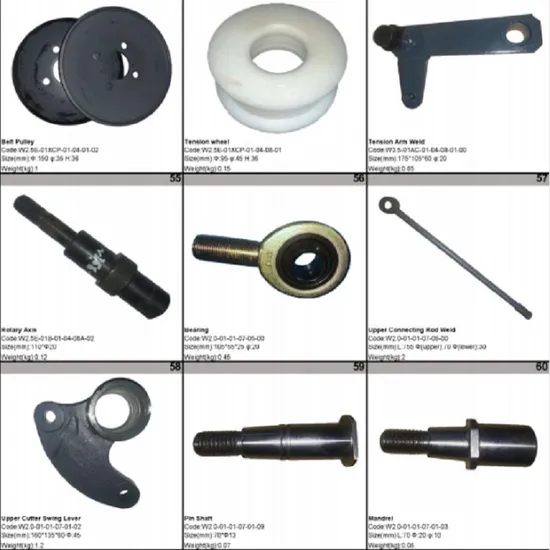 FM World 102 4lz-6.0p Combine Harvester Spare Parts