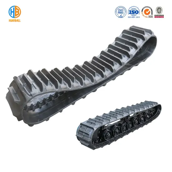 Hot Selling Agricultural Machinery Undercarriage Parts Forage Grains Rice Tracked Combine Crop Harvester Rubber Crawler Track for Kubota Yanmar World Lovol Case