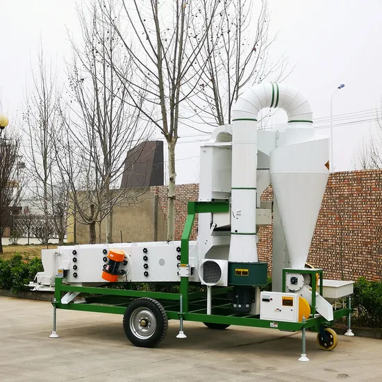 5xzc-15dxa Air Screen Seed Cleaner with Wind Sorting and Four Layers Sieve