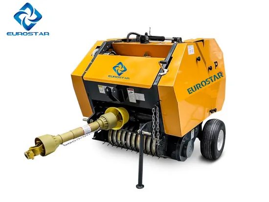 CE Round Hay Baler Mini Large Small Square Grass Silage Straw Packing Machine Baling Press Rectangular Farm Agricultural Tractor Power Tiller 9yk870 Machinery