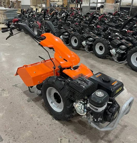 Gasoline 420cc 15HP Rato Engine Multifunctional Walking Tractor CE Euro 5