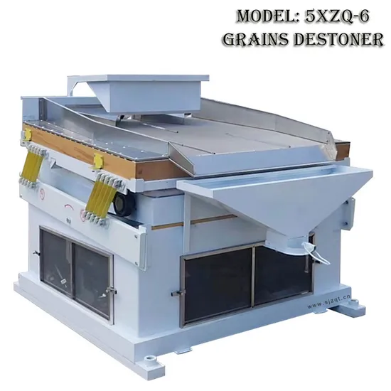 Gravity Destoner for Sunflower Seed Palm Nuts Stones Removing Machine