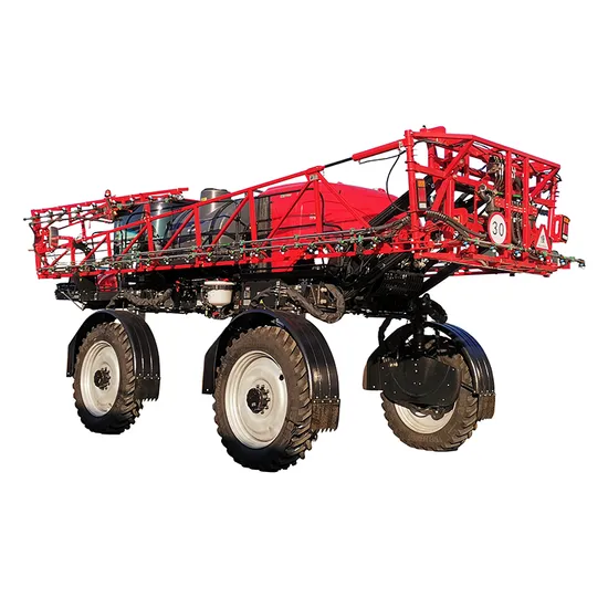 High Ground Clearance Hydraulic Lift 30m 3600L Tank Self Propelled Sprayer
