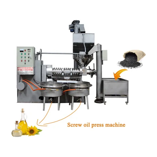 High Output Sunflower Peanut Flaxseed Coconut Cooking Oil Processing Machine Oil Mill Machine Extractor Oil Making Machine