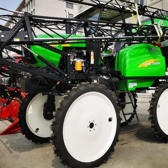 Self Propelled Four-Wheel Dosing Machine 1300L Medicine Barrel Capacity Water and Drought Agriculture Medicine Sprayer