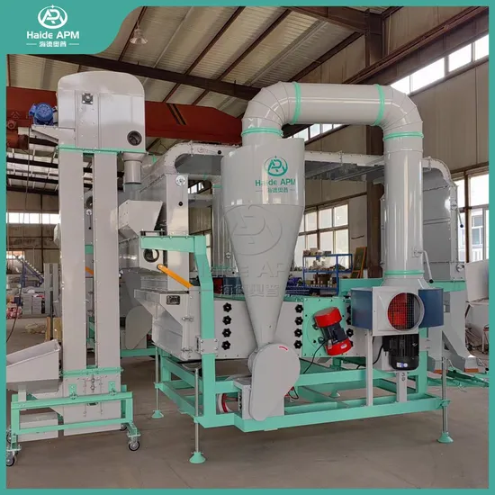 Double Air Screen Sesame Cleaning Sorting Grading Machine 5xfs-7.5FC Grain Seed Beans Pulses Chia Corn Maize Paddy Cassia Wheat 99.9% Cleaner