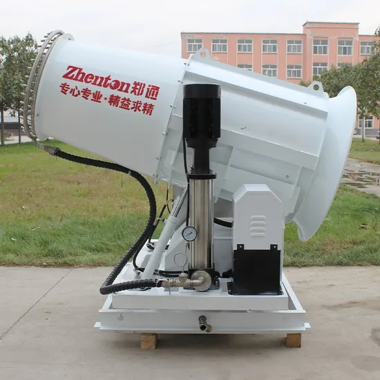 Efficient and Environmentally Friendly Spraying Equipment High-Pressure Fog Suppression Cannon Agricultural Machinery Distance of 80 Meters Automatic