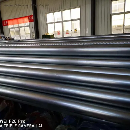Galvanized Steel Feed Pipe and Support Pipe for Livestock Machinery Chicken Cage