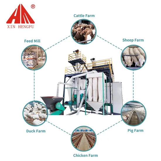 400 Good Quality Complete Poultry Feed Pellet Production Line