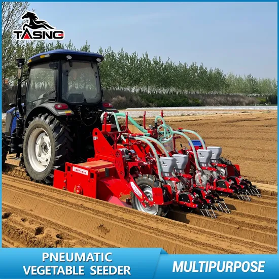 Labor Saving Flexible Versatile Lightweight Fast Tractor Carried Vegetable Pneumatic Precision Seeding Seeder for Farm/Agriculture Beet/Onion/Pepper/Carrot