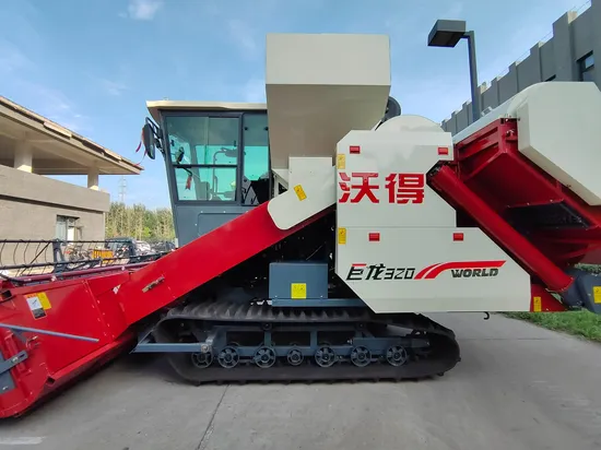 Combine Harvester for Wheat/Rice/Soybean/Corn Julong5.5A/6.0A