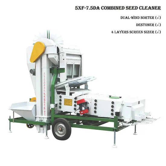 5xf-7.5da Four Layers Screen Seed Cleaner with Large Capacity