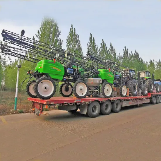 2000L High Ground Clearance Agricultural/Agriculture/Agriculturing/Farm/Filed Tractor 4WD Self-Propelled Pestiside Power ATV Boom Sprayer for Corn/Pineapple