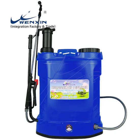 Wenxin 2 in 1 20L Knapsack Portable Electric Power Backpack Sprayer for Agriculture