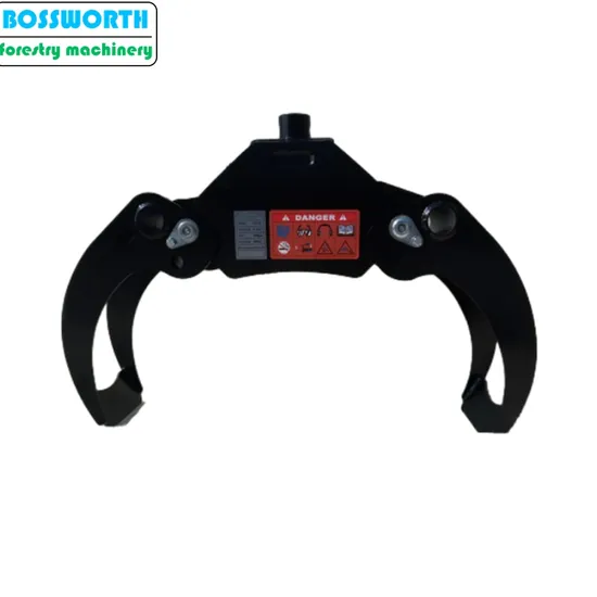 Bossworth Timber Grab Log Grapple Hydraulic Rotation Grapple for Mini Excvavator
