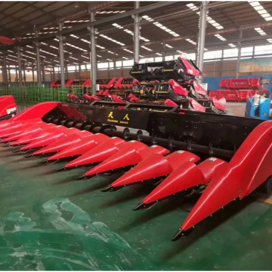 Coarse Cereals Harvester Head of Agricultural Equipment Design for J Ohn D Eer and C Ase Ih From Tianren Harvester Head Made in China