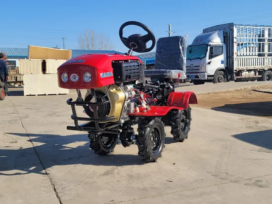 Cultivator 12 HP Kama Power Tiller 4 Wheels Drive