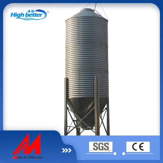 2023 Hot-Selling Chicken Feed Silo with Automatic Feeding System, Made in China