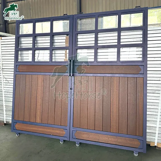 Customized Steel Structure Galvanized Horse Stall with ISO9001 Certification