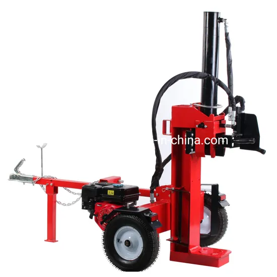 Splitting Force 27 Ton Vertical and Horizontal Gasoline Log Splitter