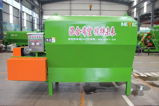 Tmr Feed Processing Machine Fertilizer Blender Feed Blending Mixer with Mixing Shaft