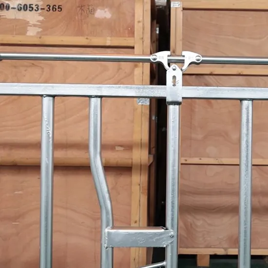 Durable and Customizable Hot-DIP Galvanized Cow Headlocks