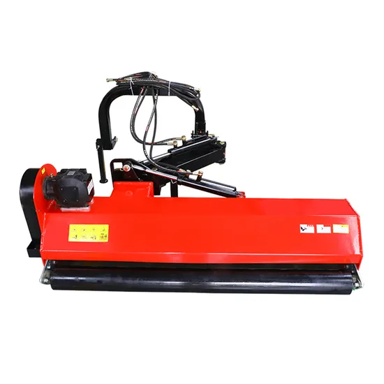 Side-Shift Hydraulic Arm with Hammer Blade Verge Flail Mower