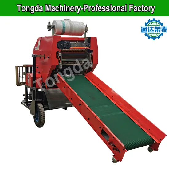 Cheap Full Automatic Electric Motor Silage Baler and Wrapper Machine
