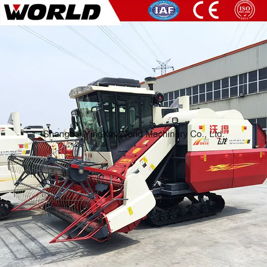 Rice Wheat Combine Harvest Machinery with Ce Certification