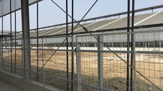 Dairy Farm Cubicle Barn Electrical Rolling Curtain Fabric