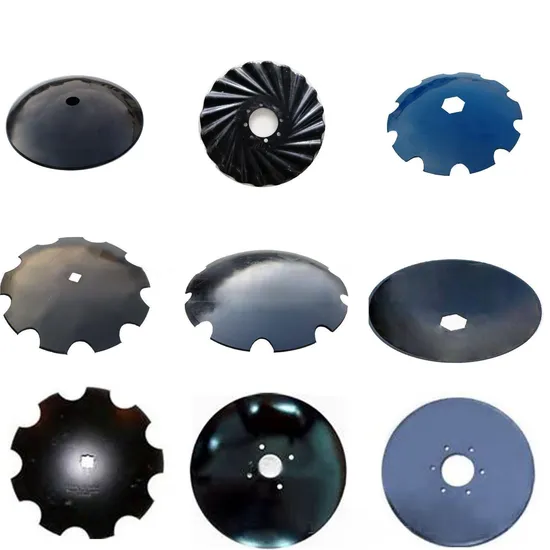 Agricultural Disc Blades Harrow Harrow Plough Disc Blade New Plow Tractor 355mm 410mm 460mm 510mm 560mm 610mm 660mm 710mm