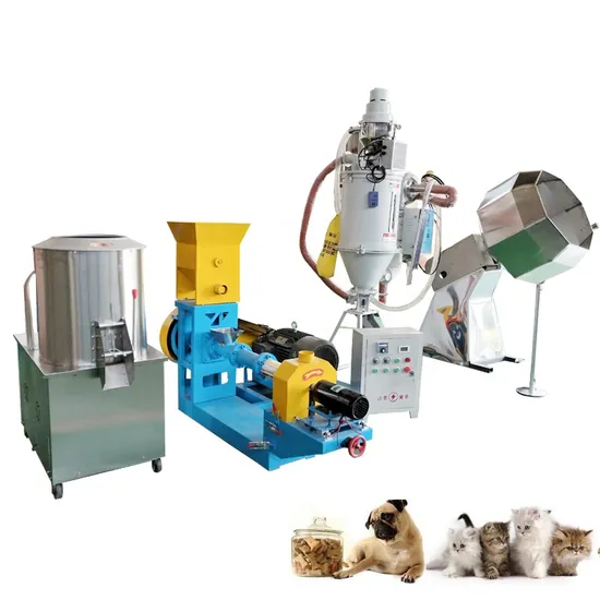 Commercial Multifunctional Dog Food Extruder Dry Method Dog Food Production Line