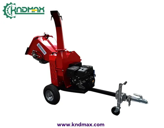 2025 Kndmax Hgc155 Hydraulic Powered Motor Valve Wheel Wood Chipper