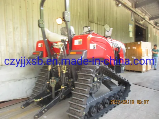 60HP Rubber Tracked Rotary Cultivator; Rubber Tracks Tractors, Crawler Tractor