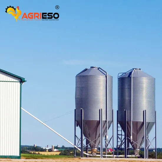 Agrieso Chicken Poultry Farm Storage Bin Livestock 5.8 Ton Feed Silo