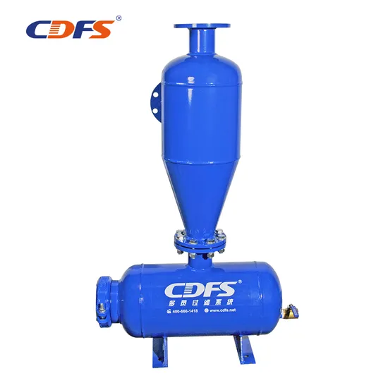 Cdfs 2 Inch Centrifugal Sand Filter for Water Irrigation Systems / River Water