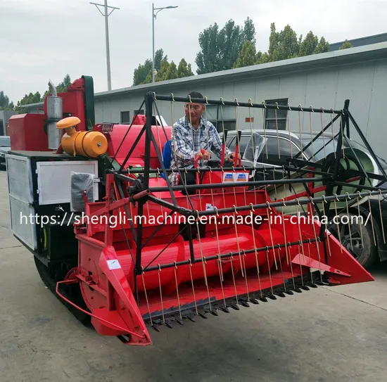 China Factory Wholesale 35HP Agricultural Machinery Grain Combine Harvester