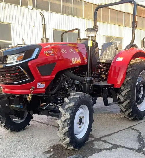 80 HP Chinese Agricultural Machinery Wheeled Tractors